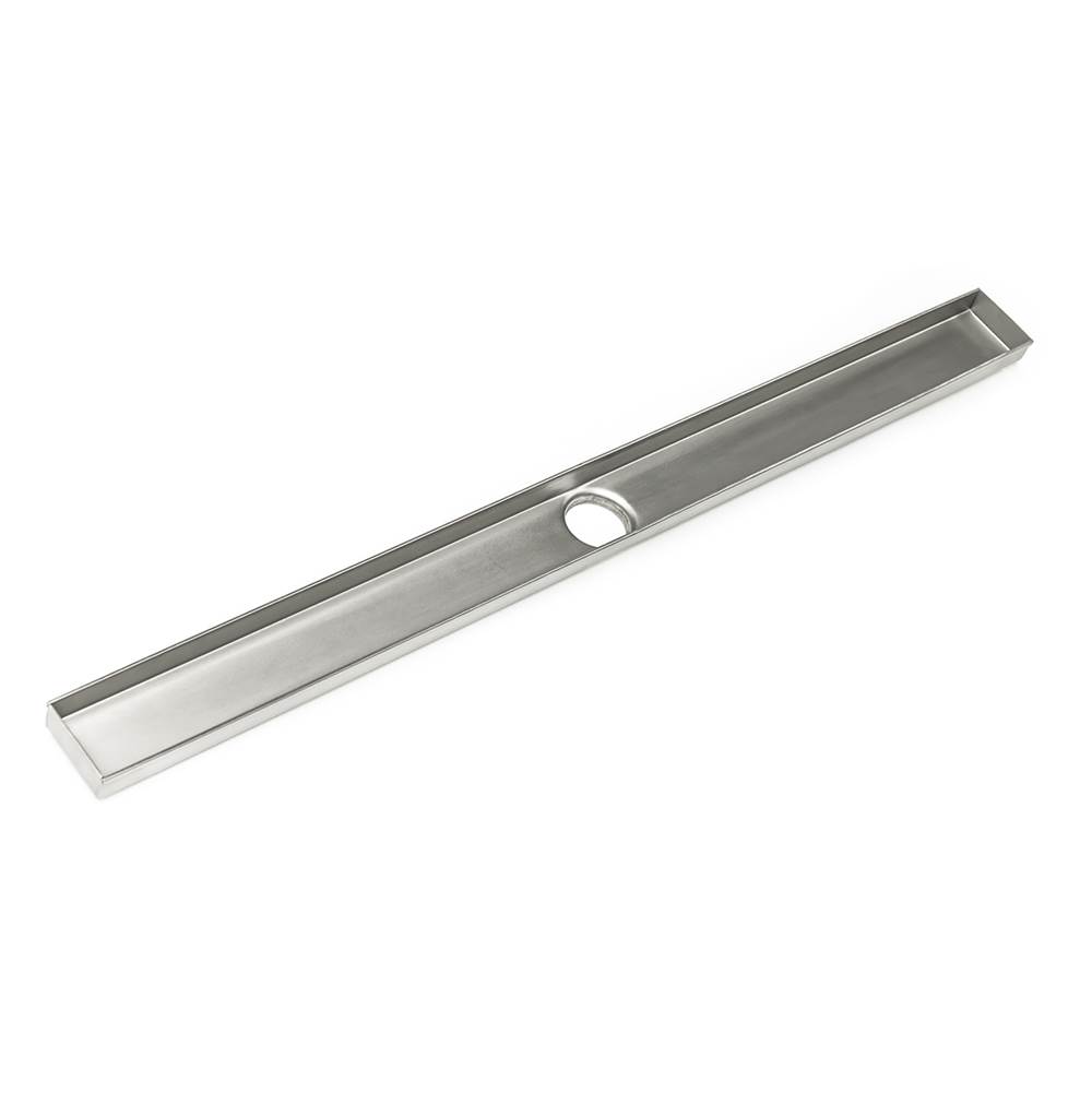 Infinity Drain 32'' Channel for FX 65 Series in Satin Stainless