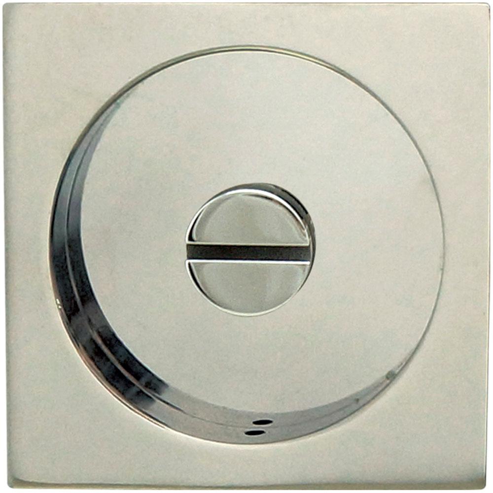 INOX PD Series Pocket Door Pull 2304 Privacy Coin Turn US32