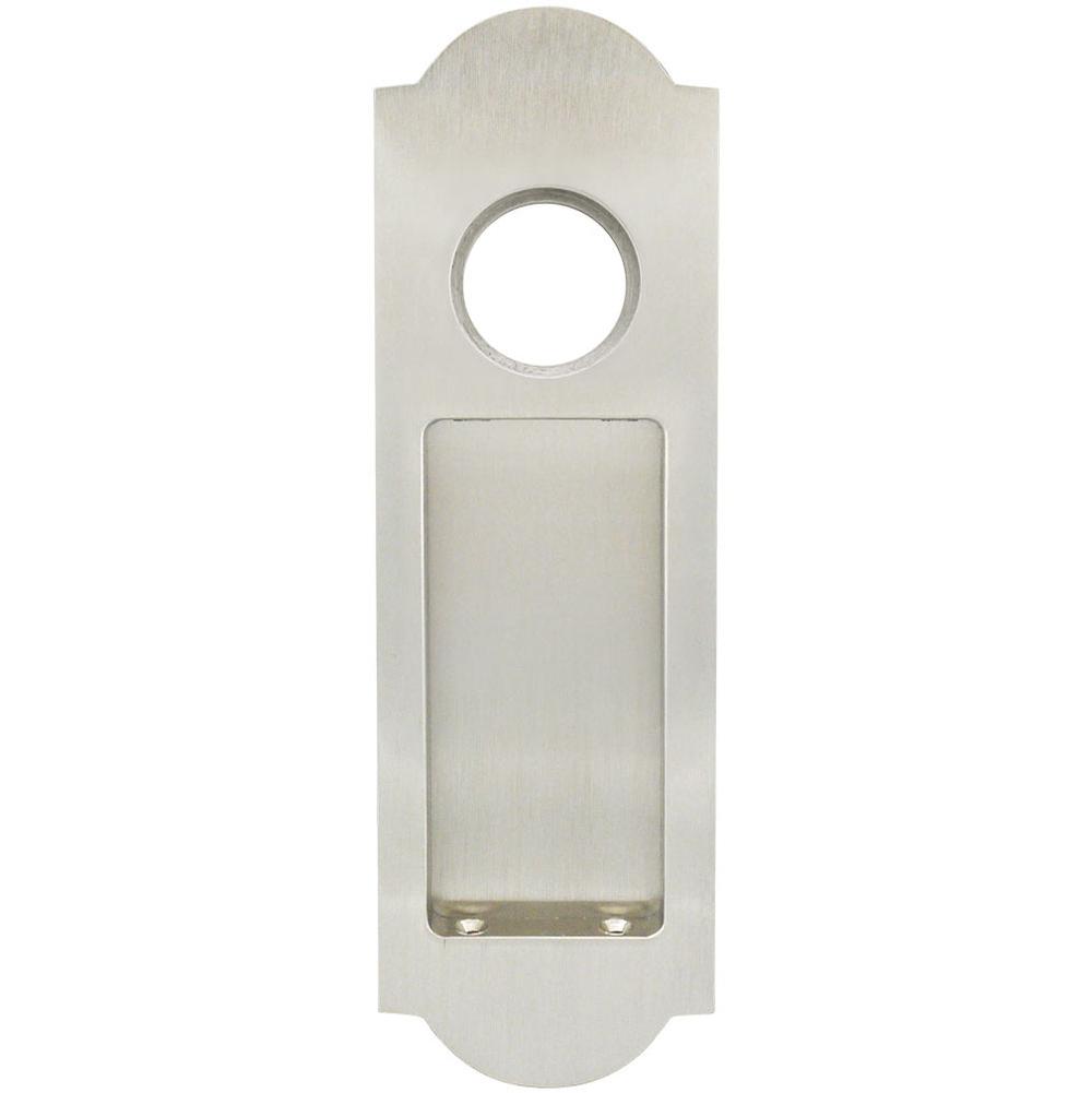 INOX PD Series Pocket Door Pull 3103 Entry w/Cyl Hole US15