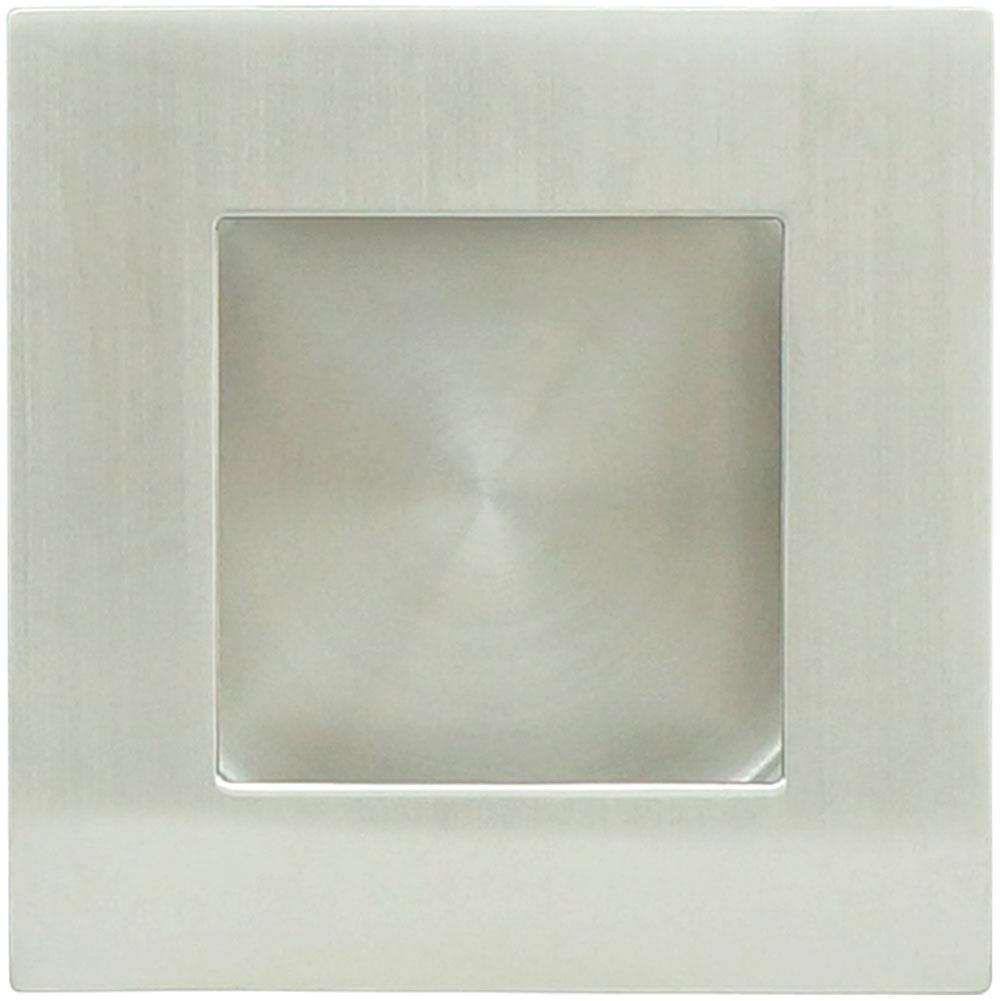 INOX Square Pocket/Cup Pull w/Square Opening, US32D