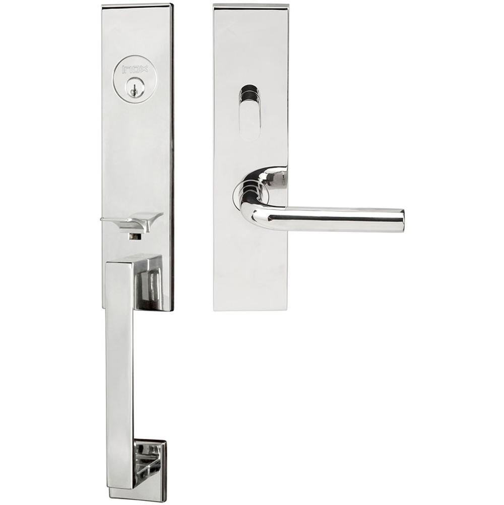 INOX MH Handleset MT Mortise 101 Cologne Entry 2-1/2''  BS 32 RH
