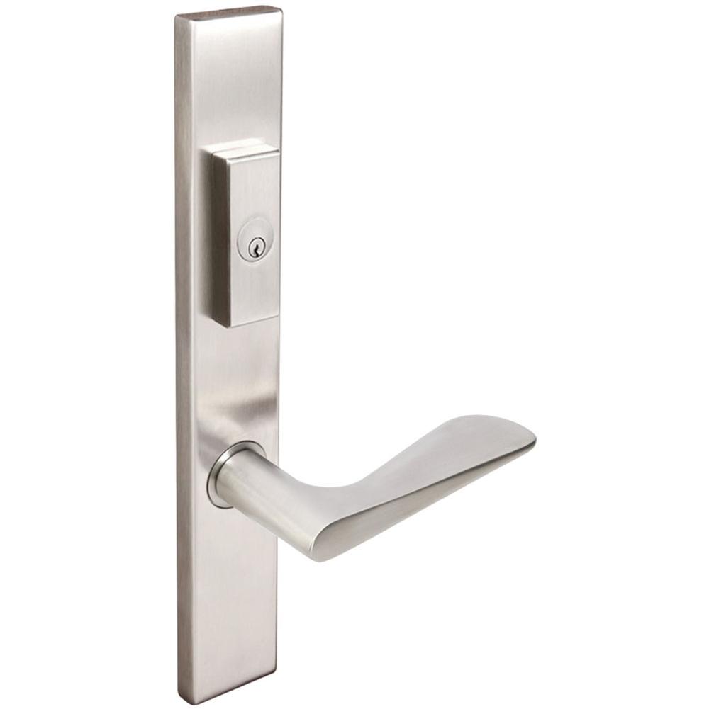 INOX MU Multipoint 344 Ecco US Entry Lever Low US32D LH