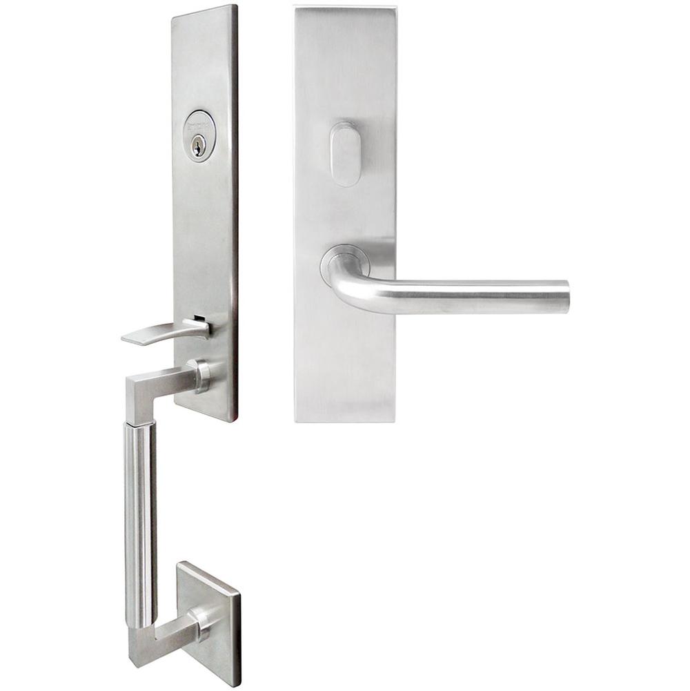 INOX NY Handleset MT Mortise Cologne Entry 2-3/4''  32D RHR