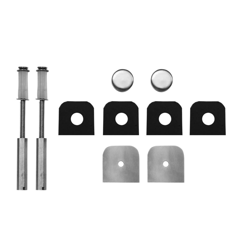 Jaclo Glass Mounting Kit for H80 Front Mount Shower Door Pulls