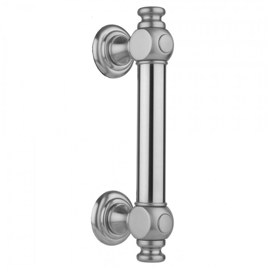 Jaclo 24'' H60 Smooth with End Caps Front Mount Shower Door Pull