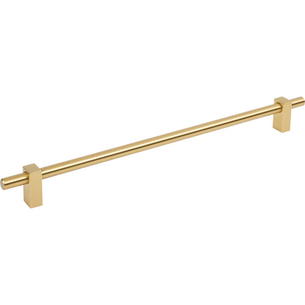 Jeffrey Alexander 305 mm Center-to-Center Brushed Gold Larkin Cabinet Bar Pull