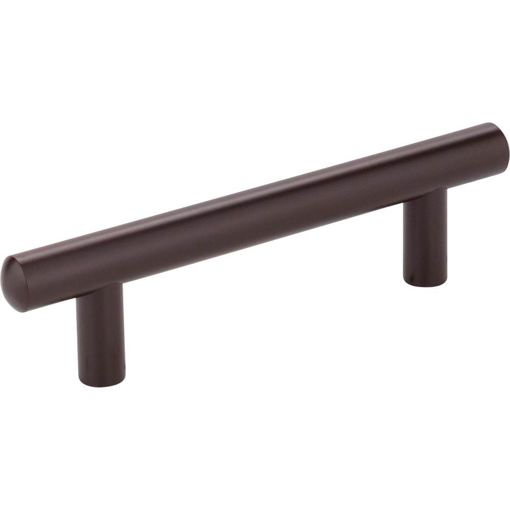 Jeffrey Alexander 96 mm Center-to-Center Dark Bronze Key Largo Cabinet Bar Pull