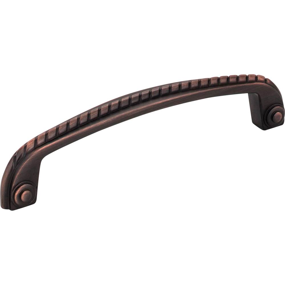 Jeffrey Alexander 128 mm Center-to-Center Brushed Oil Rubbed Bronze Rope Rhodes Cabinet Pull