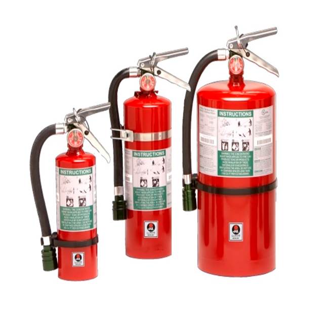 JL Industries Fire Extinguisher: 11 lb Halotron® 1 - Mercury 11