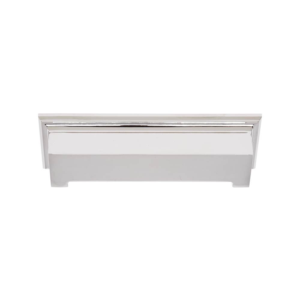 JVJ Hardware Marquee Collection Polished Nickel Finish 96 mm c/c Transitional Cup Pull, Composition Zamac