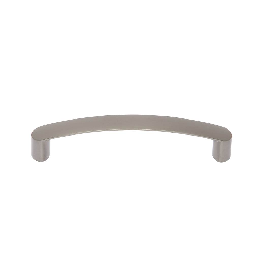 JVJ Hardware Teres Collection Satin Nickel Finish 128 mm c/c Thick Bowed Pull, Composition Zamac