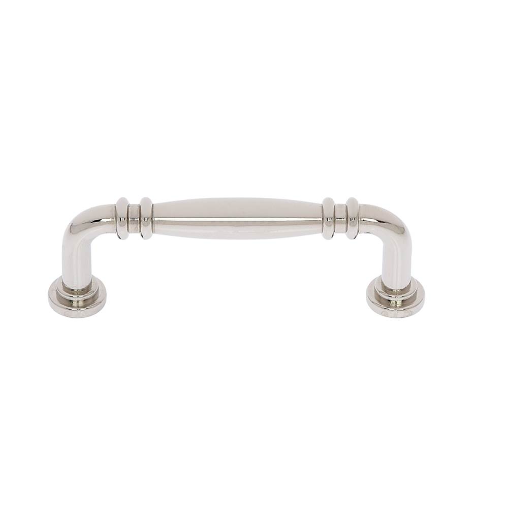 JVJ Hardware Imperial Collection Polished Nickel Finish 96 mm c/c Knuckle Pull, Composition Zamac