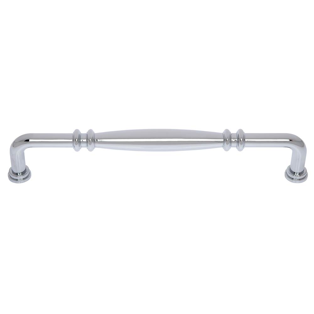 JVJ Hardware Imperial Collection Polished Chrome Finish  12'' c/c Refrigerator Knuckle Pull, Composition Zamac