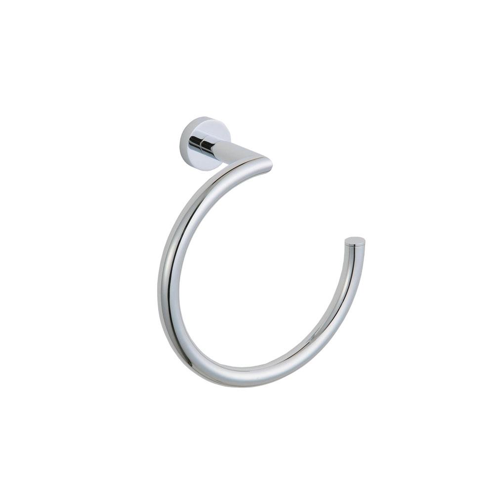 Kartners OSLO - Towel Ring (C-shaped)-Glossy White