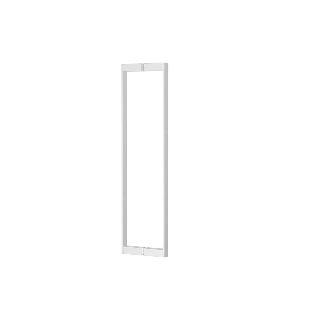 Kartners MUNICH - 18-inch Double Shower Door Handle-Matte White