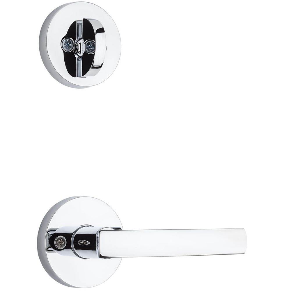 Kwikset Single Cylinder Interior Pack w/ Sydney Lever for Signature Series Handlesets in Polished Chrome