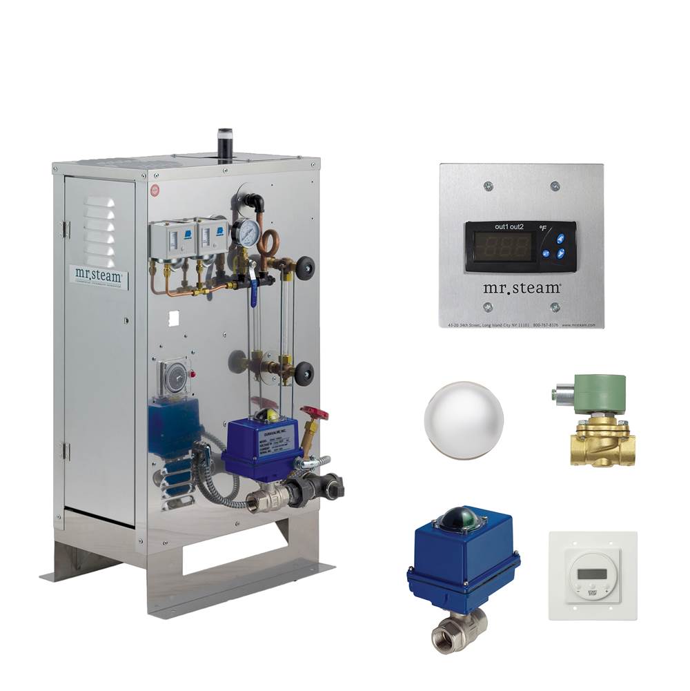 Mr. Steam CU 1 Generator Package 30kW 240V/3PH with Digital 1 Control Package