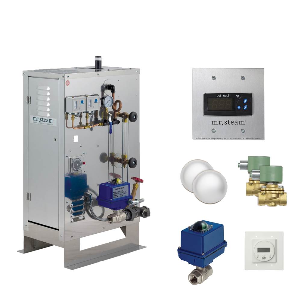Mr. Steam CU 2 Generator Package 72kW 240V/3PH with Digital 1 Control Package