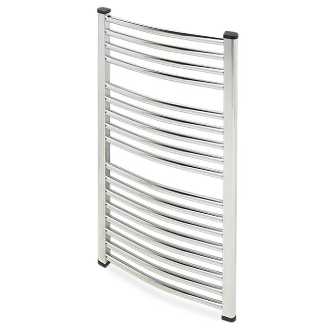 Myson COC125 Satin Nickel Curved Bars Hydronic 51''H x 20''W Valves not incl. ''Special Order Item''