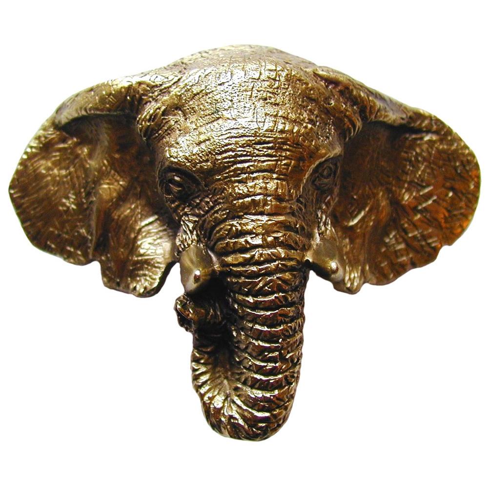 Notting Hill Goliath (Elephant) Bin Pull Antique Brass