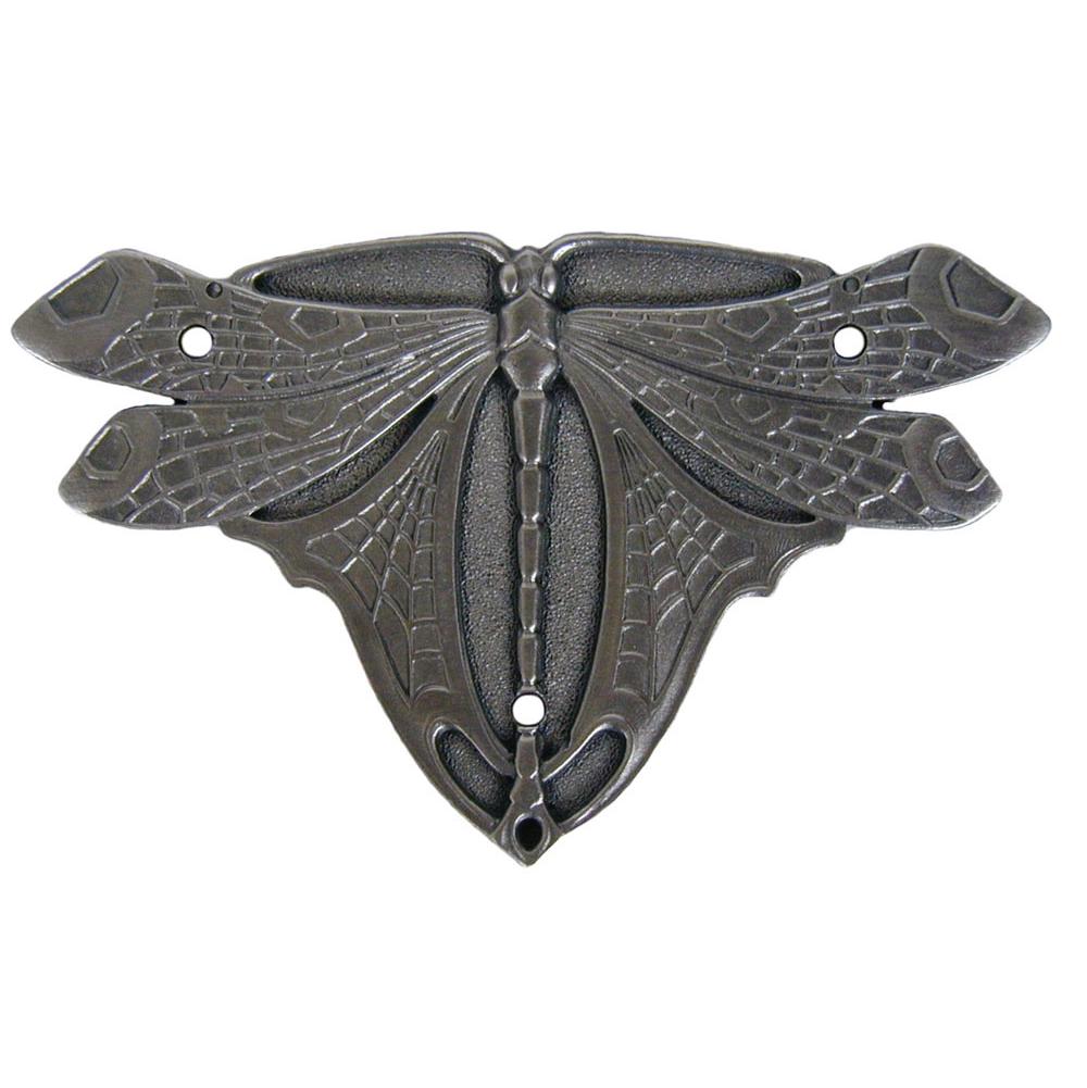 Notting Hill Dragonfly Hinge Plate Antique Pewter (sold in pairs)