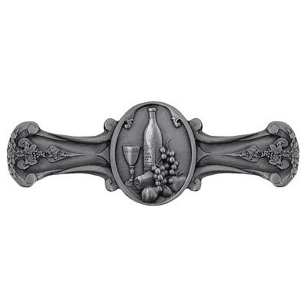 Notting Hill Best Cellar (Wine) Pull in Antique Pewter