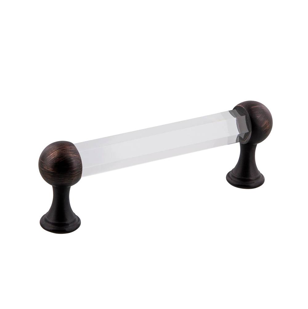 Nostalgic Warehouse Nostalgic Warehouse Crystal Handle Pull 3.75'' On Center in Timeless Bronze