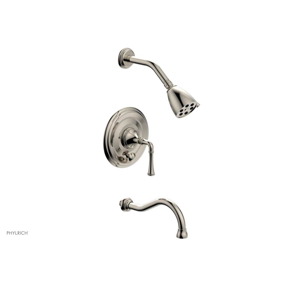 Phylrich BEADED Pressure Balance Tub and Shower Set - Lever Handle 207-26