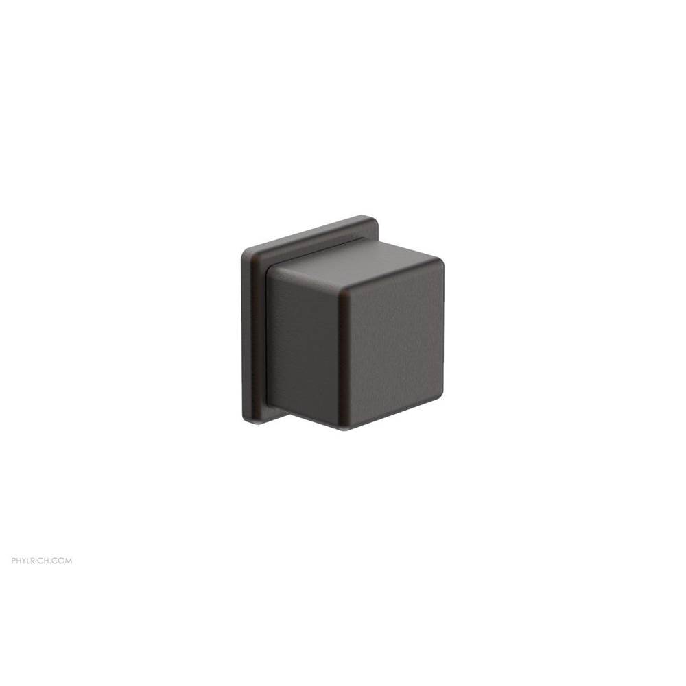 Phylrich MIX Volume Control/Diverter Trim - Cube Handle 290-38