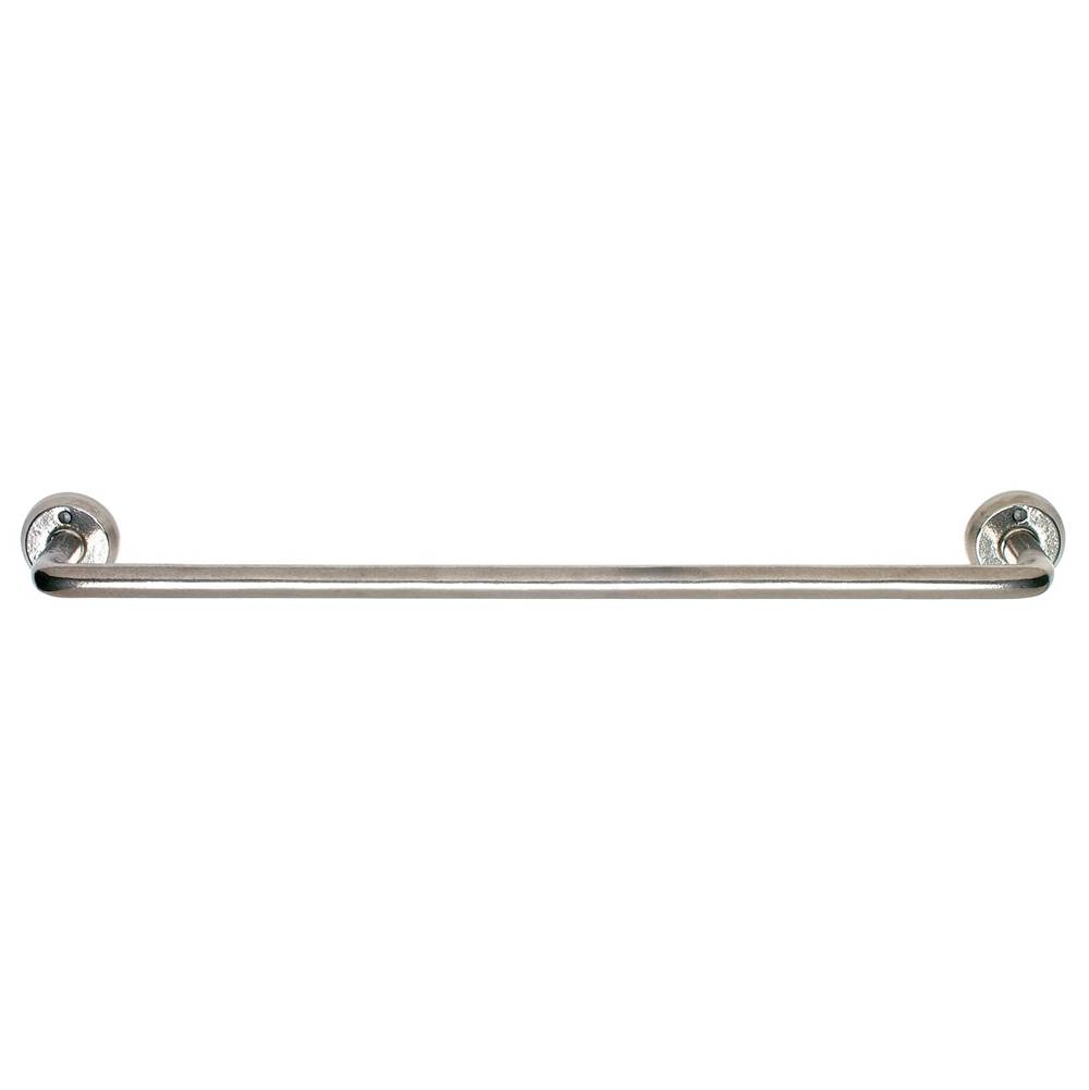 Rocky Mountain Hardware Hammered Escutcheon Towel Bar, continuous