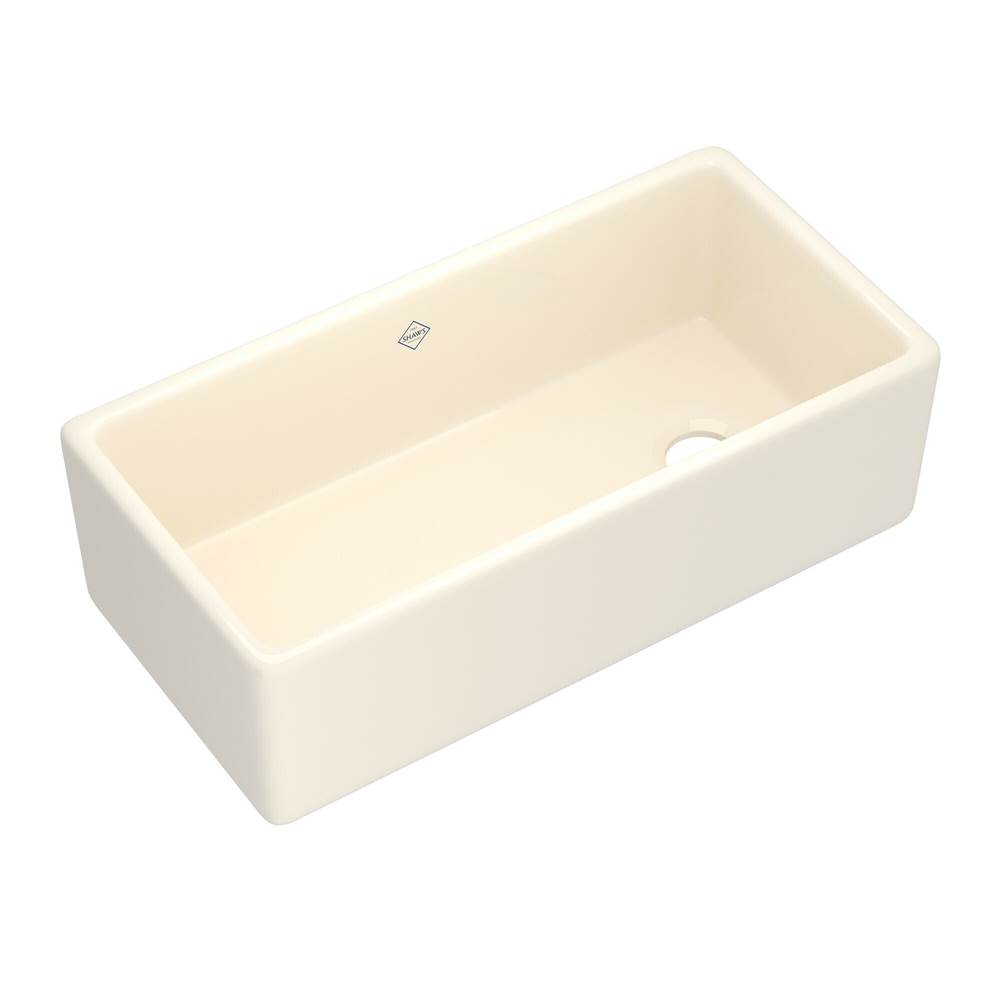Rohl Shaker™ 36'' Single Bowl Farmhouse Apron Front Fireclay Kitchen Sink