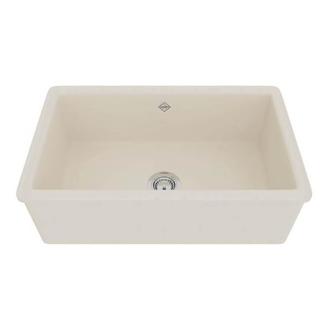 Rohl Shaker™ 30'' Single Bowl Undermount Fireclay Kitchen Sink