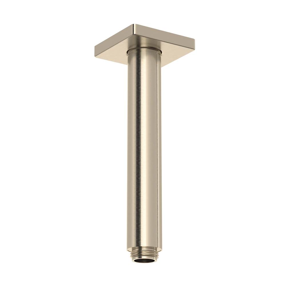 Rohl 7'' Reach Ceiling Mount Shower Arm With Square Escutcheon