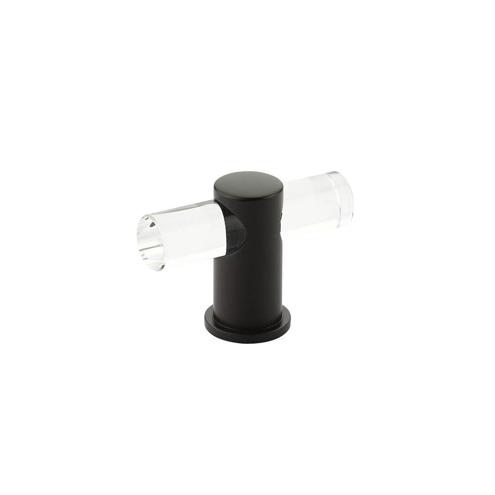 Schaub And Company T-Knob, Adjustable clear acrylic, Oil Rubbed Bronze, 2''