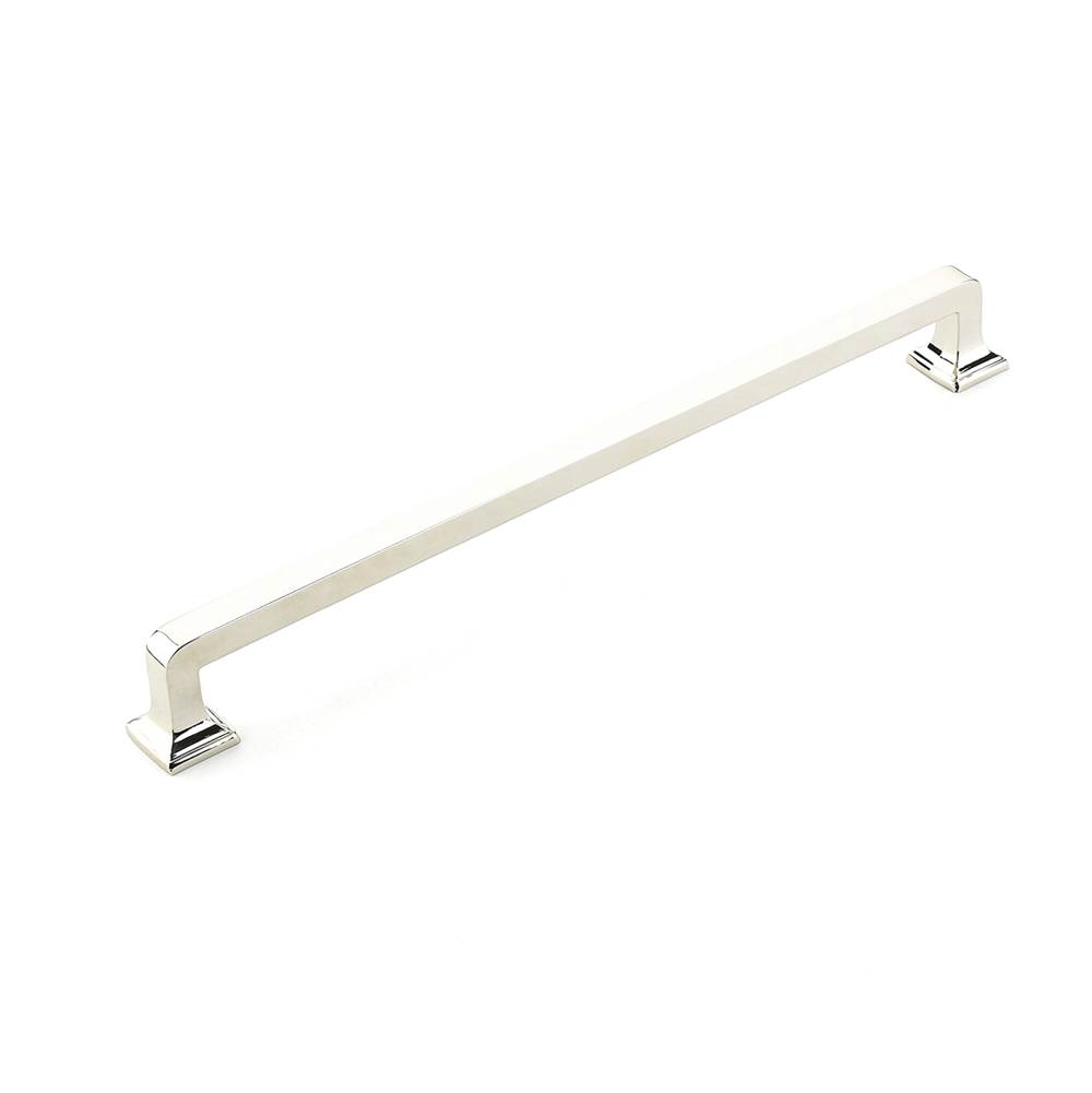 Schaub And Company Concealed Surface, Appliance Pull, Polished Nickel, 15'' cc
