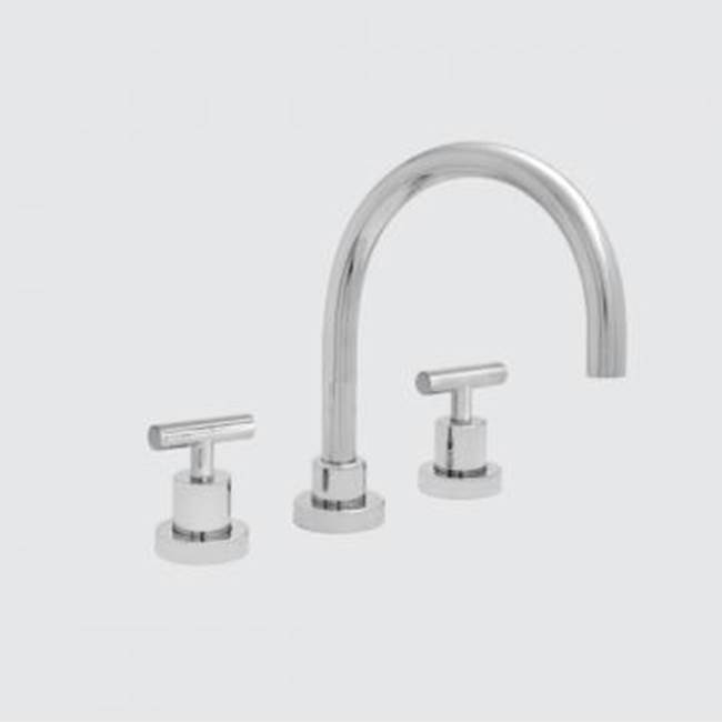 Sigma 3400 Widespread Lav Short-Spout Set CERES II POLISHED NICKEL PVD .43