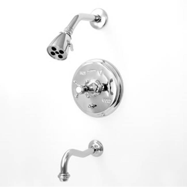 Sigma Pressure Balanced Tub & Shower Set Trim (Includes Haf And Wall Tub Spout) St. Michel Sable Bronze .80
