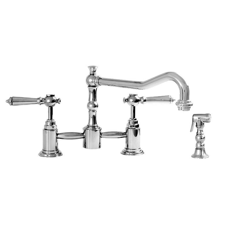 Sigma Pillar Style Kitchen Faucet with Handspray ASCOT OXFORD OIL RUBBED BRONZE .87