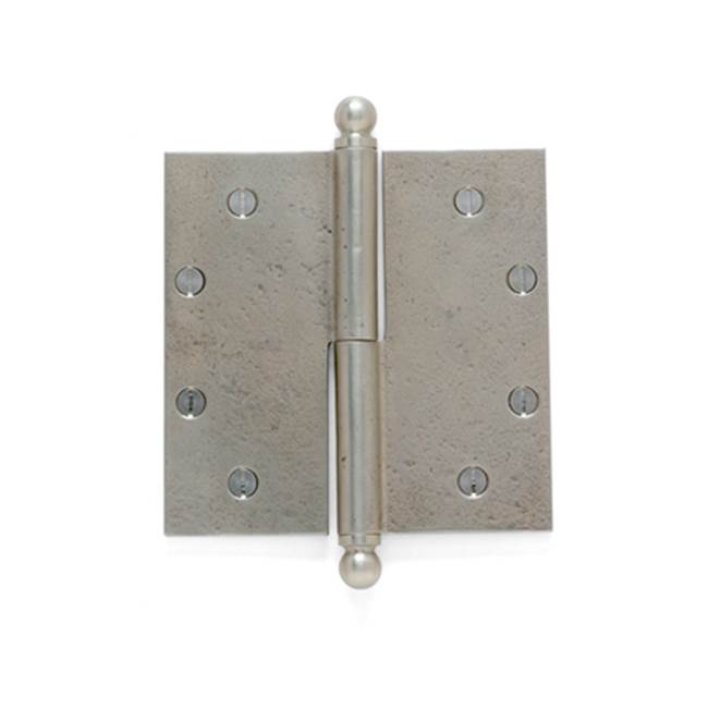 Sun Valley Bronze 5 1/2'' x 5 1/2'' Standard door hinge w/finial.