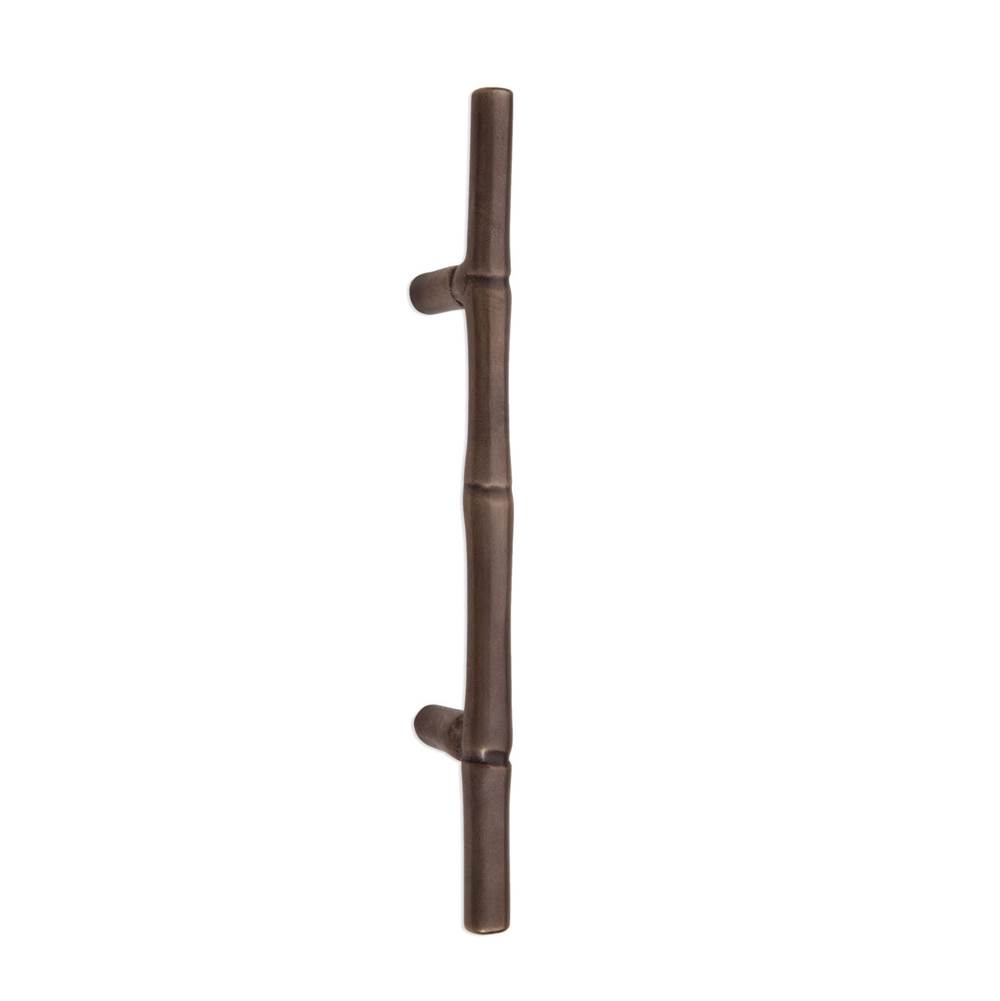 Sun Valley Bronze 8'' Bamboo cabinet pull. 4 3/8'' center-to-center.