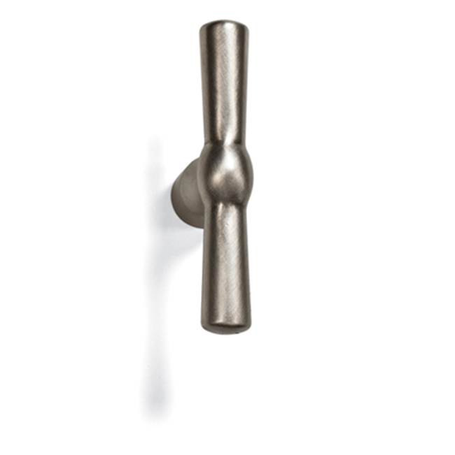 Sun Valley Bronze 4'' T- handle cabinet knob w/3/32'' roll pin off-set to prevent spinning.