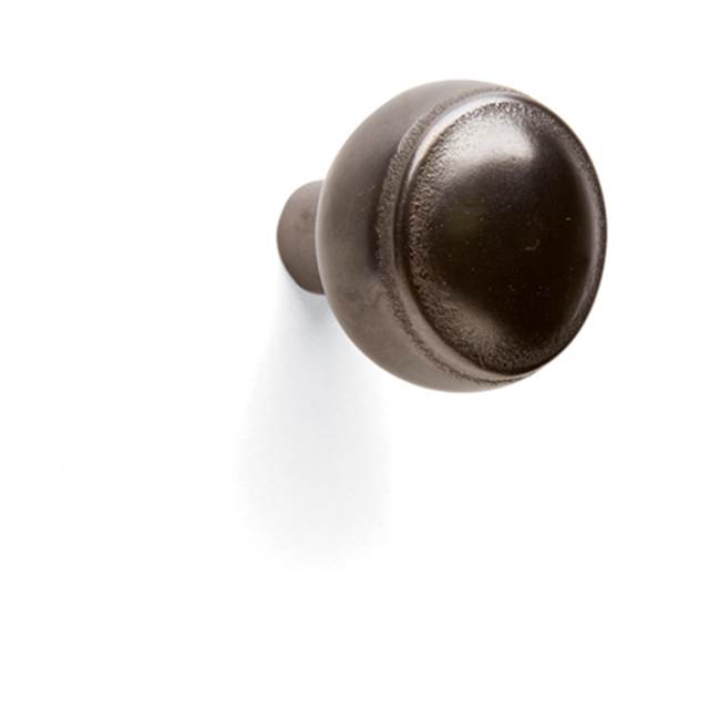 Sun Valley Bronze 1 3/8'' Ridge round cabinet knob.