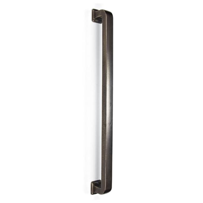 Sun Valley Bronze 13'' Square handle cabinet pull. 12'' center-to-center.
