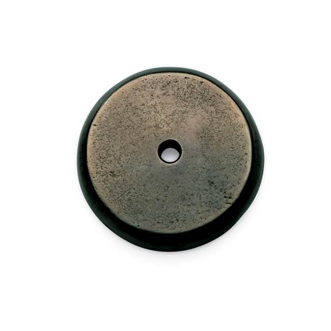 Sun Valley Bronze 1 3/4'' Bevel Edge round cabinet knob escutcheon.