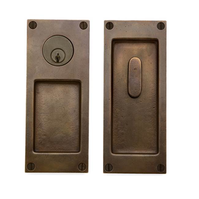 Sun Valley Bronze Double cylinder. Lever/knob x lever/knob deadbolt entry set. EP-451-5.5KC (ext) EP-451-5.5KC (int)*