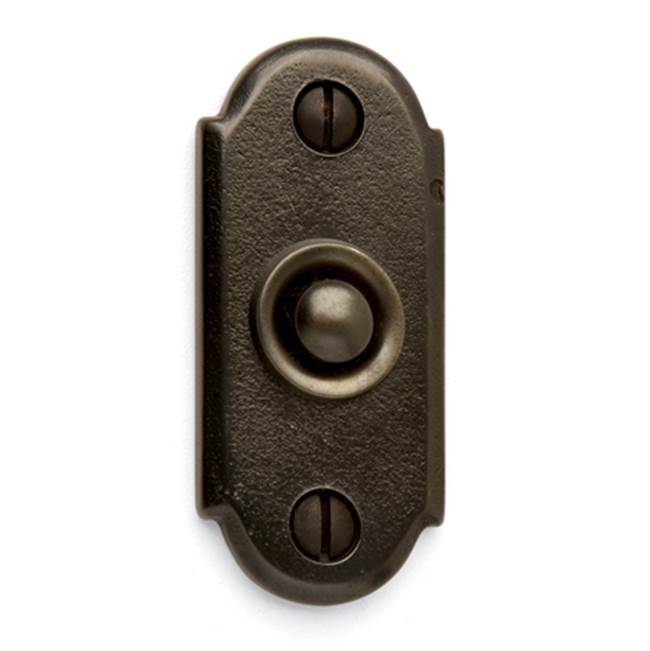Sun Valley Bronze 1 1/4'' x 2 5/8'' Arch door bell plate w/matching button.