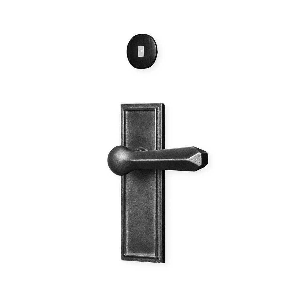 Sun Valley Bronze Patio function. Lever/knob x lever/knob ML entry set. Sectional. P-402 (ext) P-402 w/158ML-TPC (int)