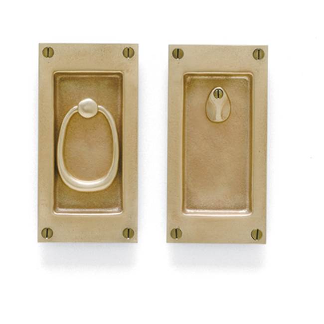 Sun Valley Bronze Privacy set. Lever/knob x lever/knob interior mortise lock set. Sectional. P-225 w/174ERC (ext) P-225 w/175TPC (int)