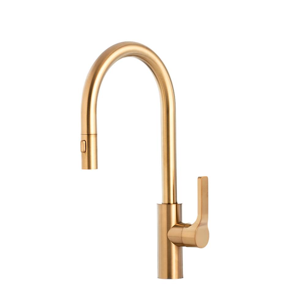 The Galley Ideal BarTap Eco-Flow in PVD Brushed Gold Stainless Steel