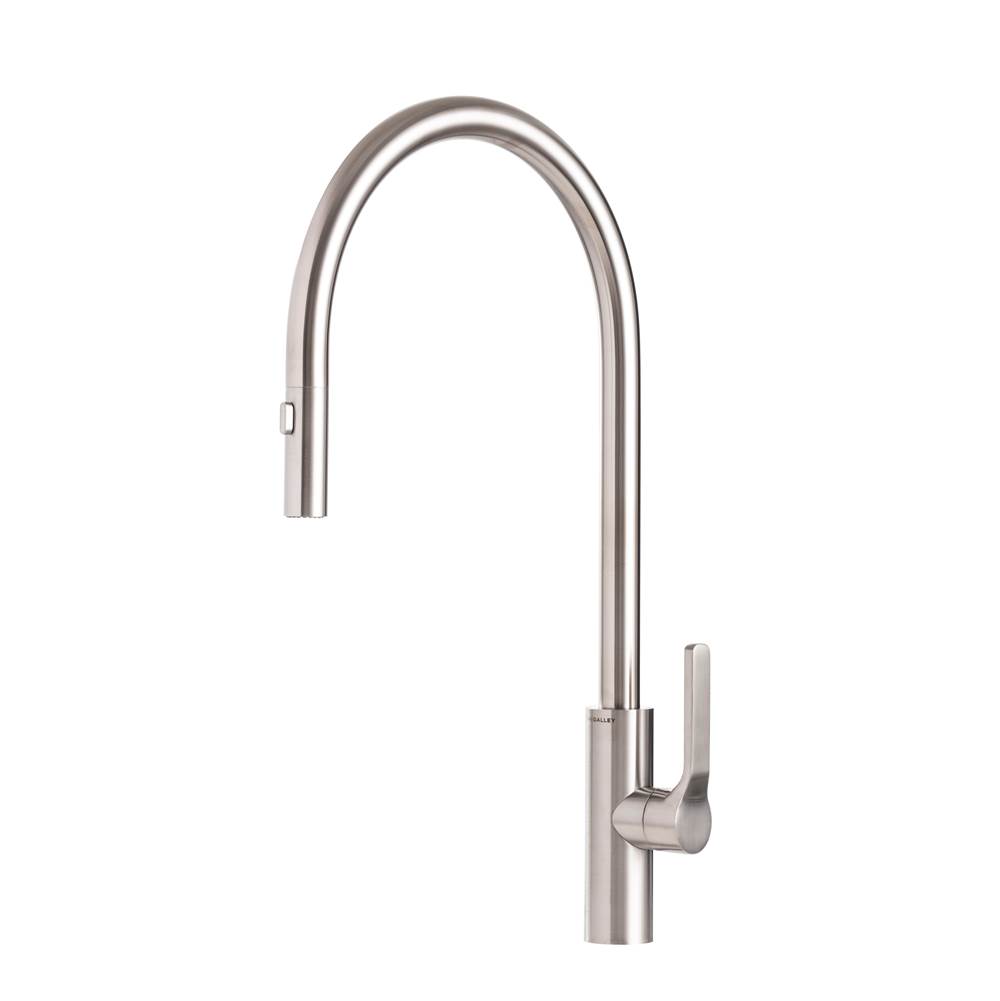 The Galley Ideal Tap High-Flow in Matte Stainless Steel